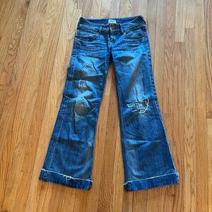 Vintage Flare Blue Jeans size 28